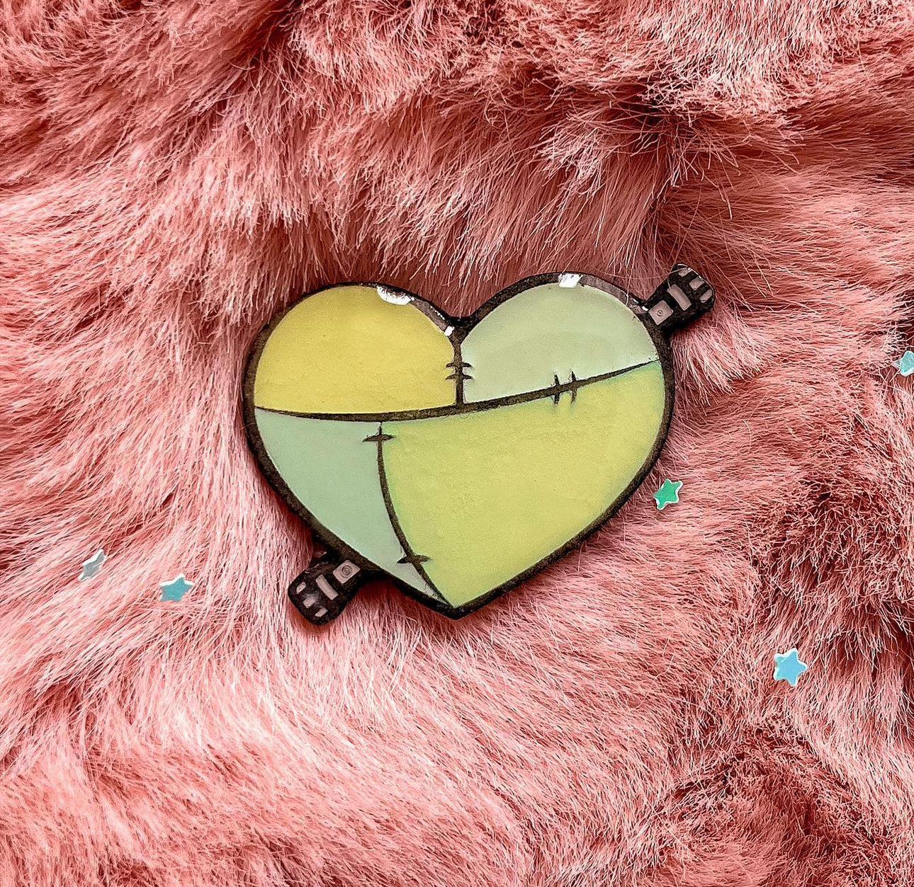 Pin Franken-Heart